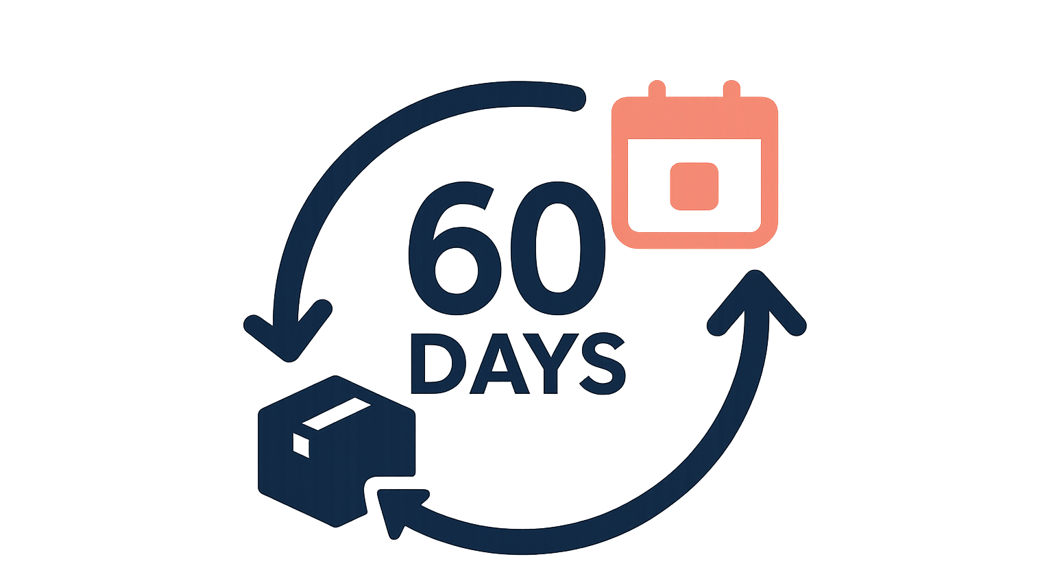 60 day returns icon